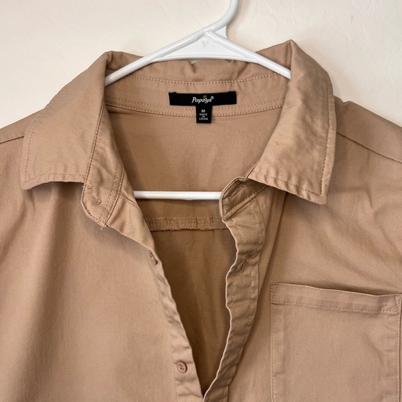PAPAYA Button Down Shirt M - Picture 3 of 7